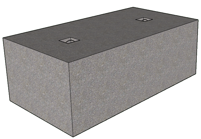 Фундаментные блоки Серия 3.501-104